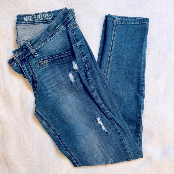 Ankle Super Skinny Jeans - Picture 1 of 5